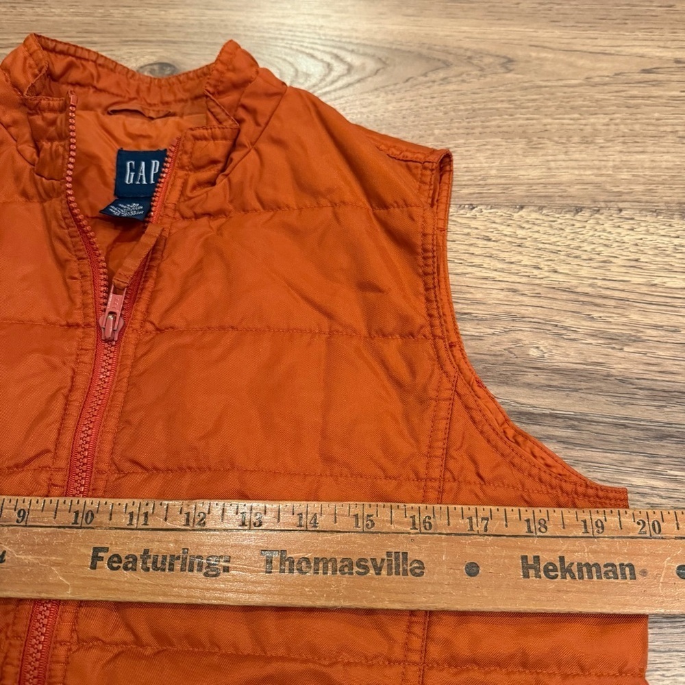 VTG Y2K Gap Zip Front Vest Womens Medium EUC - Picture 5 of 6